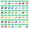 thumbnail image 4 of 10 piezas MOC 2421 28969 Hélice de 3 palas, pequeños ladrillos compatibles, bloques de construcción para ensamblar, rompecabezas de partículas para niños, juguete de regalo, 4 of 5