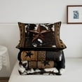 thumbnail image 5 of Erosebridal Western Texas Stars Comforter Sets,Lodge Cabin Comforters & Duvets,Cow Print Bedroom Decor,Reversible,Breathable,2Pcs, 5 of 8