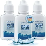 STREAM2SEA Water Sport Ear Drops for Swimmers, Divers and Surfers, Paraben-Free, 1 Fl oz (3 Pack)