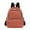 Rust Red, variant on JIALIOU Mini Backpack Purse for Women Quilted Casual Daypack Small Travel Shoulder Bag, Pastel Green