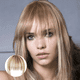 thumbnail image 1 of Yhmxh Extensiones de cabello natural sin costuras con patillas, flequillo largo tejido a mano y peluca de fibra química., 1 of 1