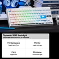 thumbnail image 4 of Teclado inalámbrico EPOMAKER G84 HE RGB Hot-Swap 8000 mAh, 4 of 8