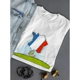 thumbnail image 3 of Supporting A Country T-Shirt Women -Wilfred Hildonen Designs, Female Medium, 3 of 4