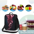 thumbnail image 4 of Balery Mesmerizing Pink Jellyfish Caja de Almuerzo y Bolsa de Almuerzo para Hombres y Mujeres, Bolsa de Almuerzo Reutilizable con Gran Capacidad, Bolsa de Almuerzo Aislada, 4 of 7