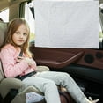 thumbnail image 1 of Cortina de tela para ventana de coche con 2 ventosas | Parasol ajustable para ventana trasera de coche, SUV, minivan y MPV | Funda de tela suave que mantiene a los niños frescos y cómodos, 1 of 5
