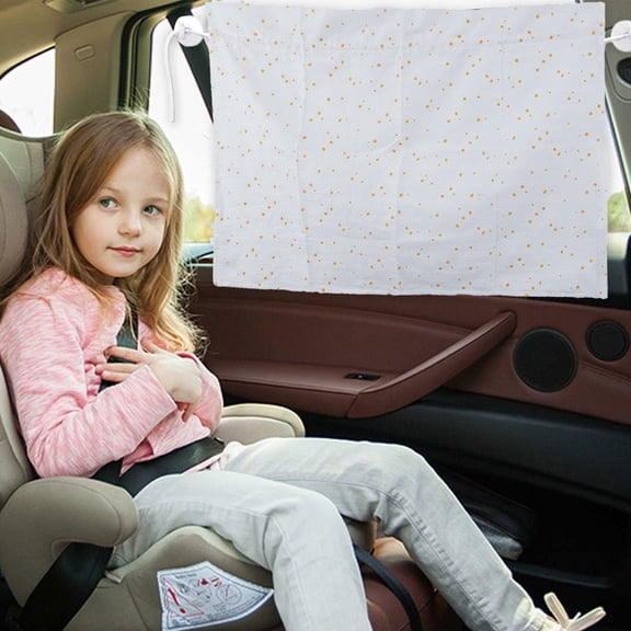 PEONAVET Car Sun Shade Curtain for Side Window, Sunshade Protector Sun Blocker Blind for Kids, Car Essentials for Women Interior