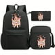 thumbnail image 3 of 3 Piezas Mochila Bandolera Y Juego De Bolsos Para Bolígrafos, Linda Mochila De Niña De Dibujos Animados, Bolsas De Viaje Para Hombres Y Mujeres, Mochilas Escolares De Gran Capacidad Para Adolescentes,, 3 of 4