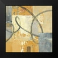 thumbnail image 2 of Hristova, Albena 12x12 Black Modern Framed Museum Art Print Titled - Ribbon Dance II Autumn, 2 of 5