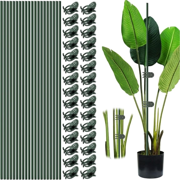 Flexible Plant Stake For Garden Potted Greens Regulable Curved Support Poles