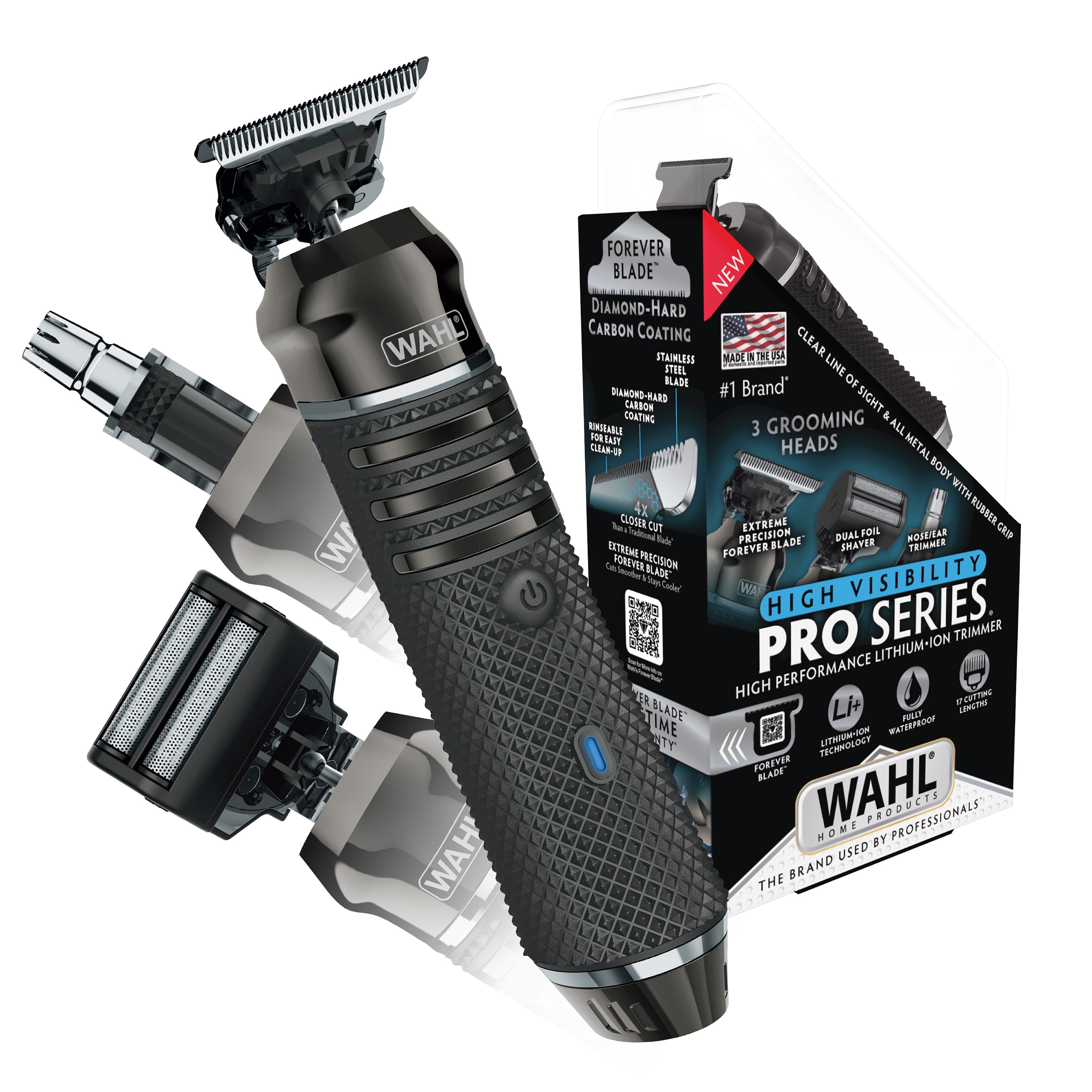 WAHL PROFESSIONAL Cordless Barber Combo, Magic Clip and
