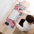 thumbnail image 3 of Long Mouse Pads for Desk,Pioneer Flower Floral Print Pattern Desk Mats on Top Of Desks, Desk Mouse Pad Extra Large with 3mm Non-Slip Base and Stitched Edge for Gaming,Office,Work,Home 31.5"x11.8", 3 of 6