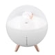 thumbnail image 4 of Humidificador de aire - Humidificador de vaporizador de niebla ABS diseñado Space Bear de 260 ml con luz nocturna, minidifusor de niebla de carga USB niños en el hogar, blanco/rosa/naranja(Blanco), 4 of 14