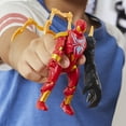 thumbnail image 4 of MixMashers Marvel Spider-Man Iron Spider Toy, 5” (12 cm) Mix-&-Match Deluxe Figure, 4+, 4 of 12