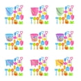 thumbnail image 2 of Naiovety Juego de agua divertido para niños: juego de juguetes de playa coloridos e interactivos, accesorios de playa, juguetes de arena para Deportes acuáticos, 2 of 6