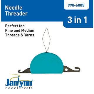 SEWACC 36 Pcs Needle Threader Crochet Bodkin Threader Kit Needle Threading  Tool Bodkin Sewing Tool Bodkin Elastic Threader Easy Threader Threading