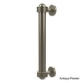 thumbnail image 4 of Allied Brass 8-in Door Pull with Dotted Accents, Polished Nickel, 4 of 5