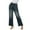 Blue, variant on HUPOM Straight Leg Sweatpants For Women Womens Pants Chinos Mid Waist Rise Long Slim Straight L
