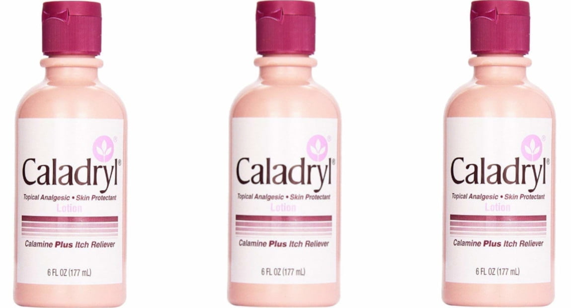 Caladryl Topical Skin Protectant Calamine Plus Itch Reliever Lotion ...