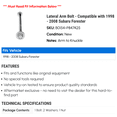 thumbnail image 2 of Lateral Arm Bolt - Compatible with 1998 - 2008 Subaru Forester 1999 2000 2001 2002 2003 2004 2005 2006 2007, 2 of 2