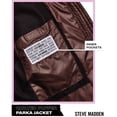 thumbnail image 3 of Steve Madden Women's Winter Coat - Packable Long Length Quilted Puffer Parka Jacket for Women, S-XL, 3 of 7