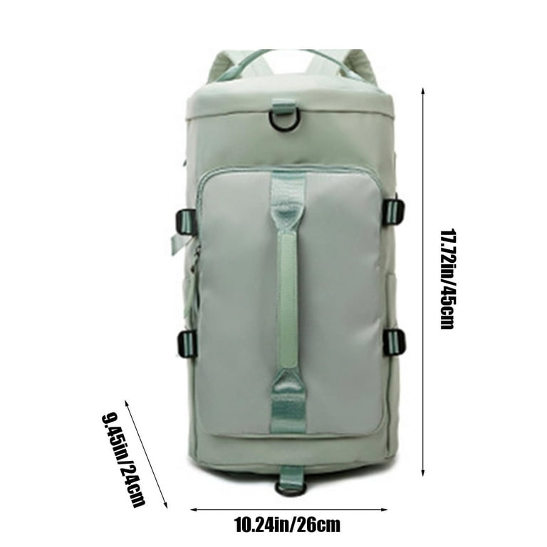 Luxcidy Gym Bag with Shoes Compartment, Large Gym Bag for Men