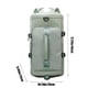 thumbnail image 3 of Mochila Deportiva para Gimnasio | Bolsa de Viaje de Gran Capacidad | Separación de Seco y Húmedo | Compartimento para Zapatos | Tela Oxford | 17.7"x10.2"x9.4" | Fitness, Natación, Equipaje, Azul, 3 of 6