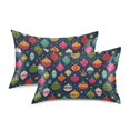 thumbnail image 3 of Ryvnso Satin Pillowcase Retro Christmas Balls Pillow Cases Standard Size 26x20in, 3 of 6