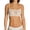 Bone, variant on Women's Only Hearts 45717 So Fine Lace Crop Cami Bralette (Black M)