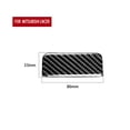 thumbnail image 3 of Real Bright Soft Car Interior Carbon Fiber Sticker DecorationCarbon Fiber Interior Glove Box Handle Cover For Mitsubishi Lancer 2008-15Auto Car Protection Interior Accessories, 3 of 8