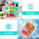thumbnail image 5 of VERONES Juego de 5 Contenedores de Vidrio para Preparación de Comidas de 36oz con Cierre Hermético, 5 of 7