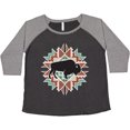 thumbnail image 3 of Inktastic Buffalo Cute Western Pattern Women's Plus Size T-Shirt, 3 of 5