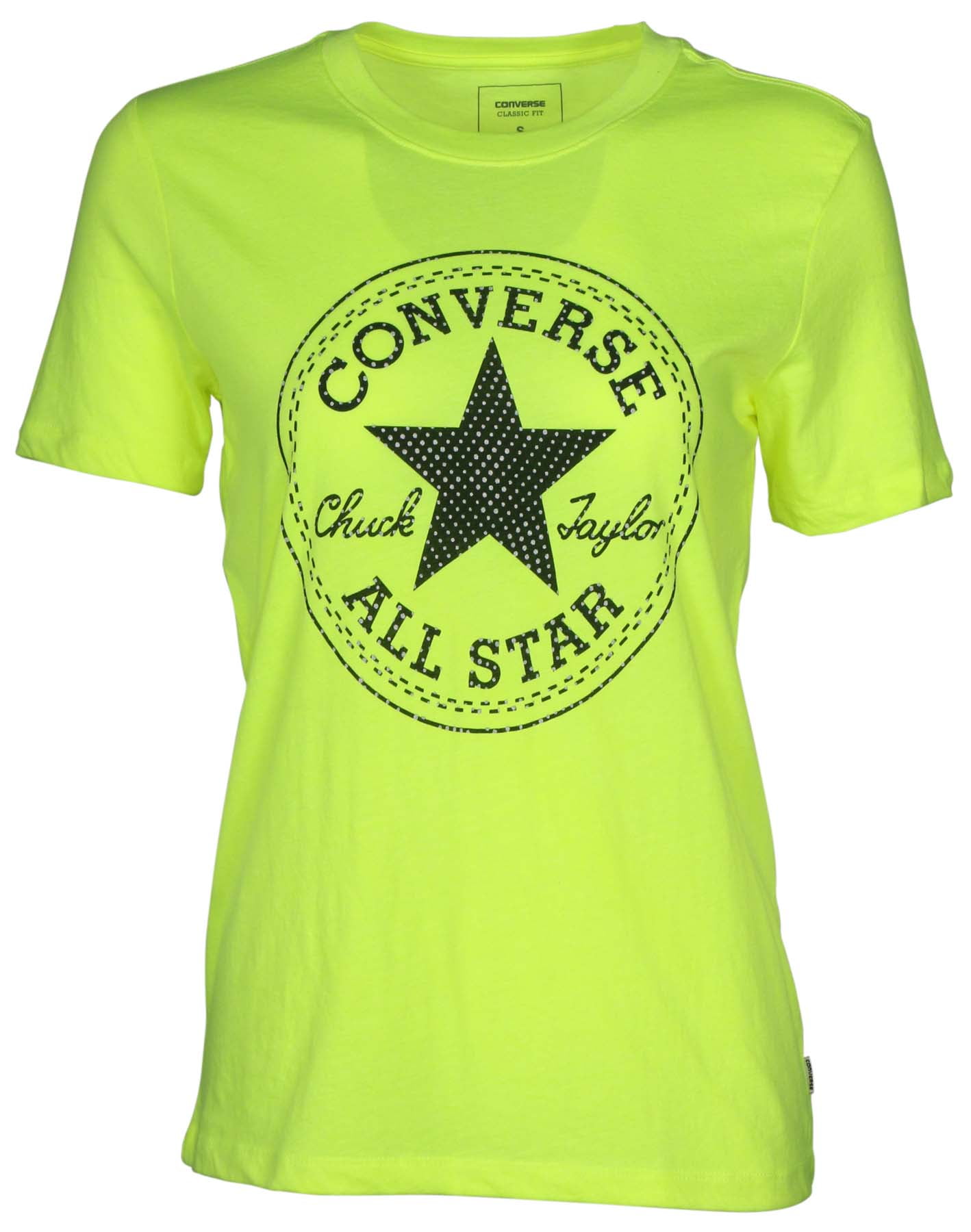 converse t shirt womens green