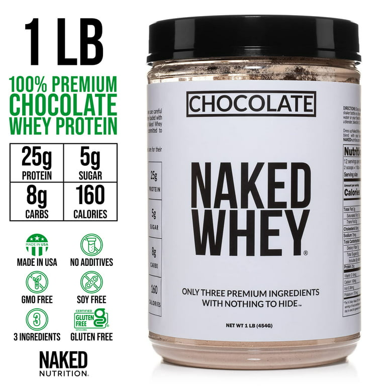 Grass-Fed Whey Protein Powder 5lb - Naked Whey – Naked Nutrition