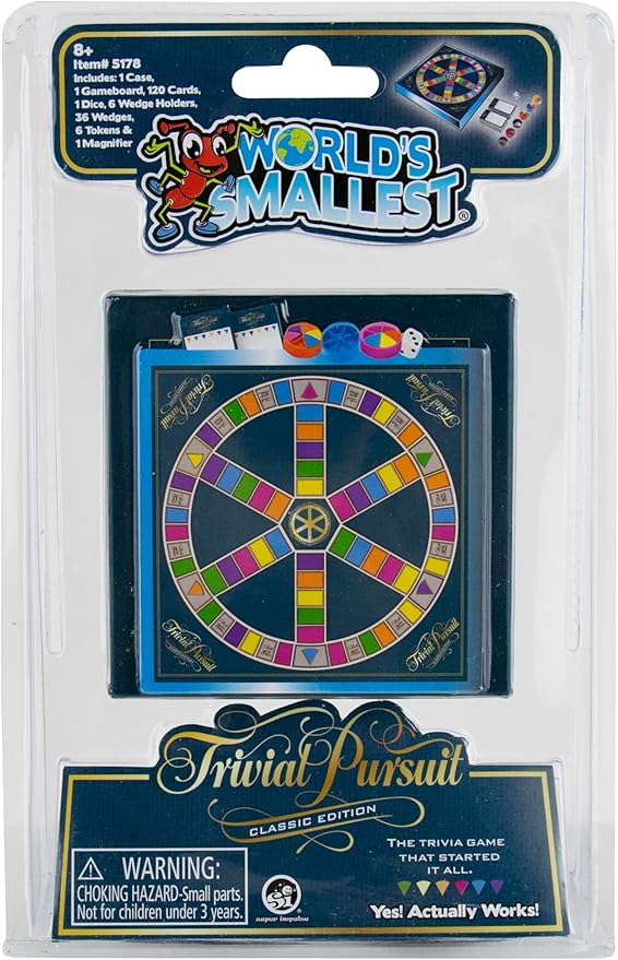 World's Smallest Trivial Pursuit Game