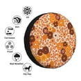 thumbnail image 4 of Goofa Hippie Ditsy Floral Pattern Universal Tire Cover for Jeep, SUV, Truck, and Trailer – Waterproof, UV-Resistant,Easy to Install, Fits 14"-17" Tires-14 inch, 4 of 6