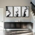 thumbnail image 4 of Neutral Singg Wall Art for Living Room, 3 Piece Modern Canvas Prints Paintings Artwork for Walls-Tan Beige Brown Minimalist Pictures for Living Room Hallway Bedroom Wall Decor, 4 of 6
