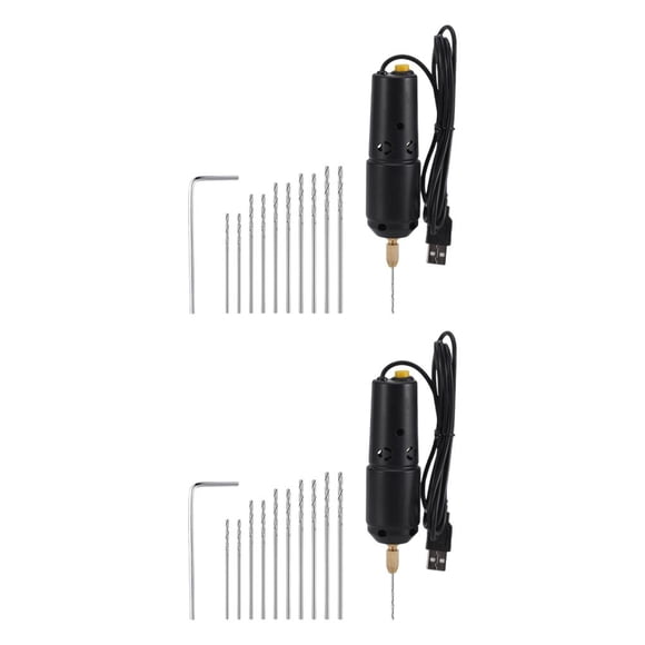 Mini taladro eléctrico Scienceny portátil para artesanía de resina epoxi