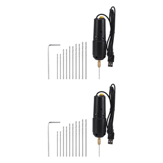 Mini taladro eléctrico Scienceny portátil para artesanía de resina epoxi