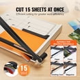 thumbnail image 3 of KFFKFF Paper Cutter Guillotine Trimmer 18" 20 Sheets Cutting Capacity Metal Base, 3 of 7