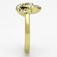 thumbnail image 4 of IP Gold(Ion Plating) Stainless Steel Ring with Top Grade Crystal in Clear for Women Style TK1111, 4 of 4