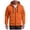 Orange, variant on UOCUFY Hoodies for Men Casual Long Sleeve Full Zip Hooded Fleece Sweatshirt | Fashion Athletic Workout Jackets with Multi Pockets Wine,Size L