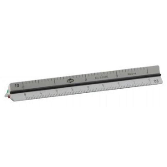 Alvin 4" Mini Aluminum Engineer Triangular Scale