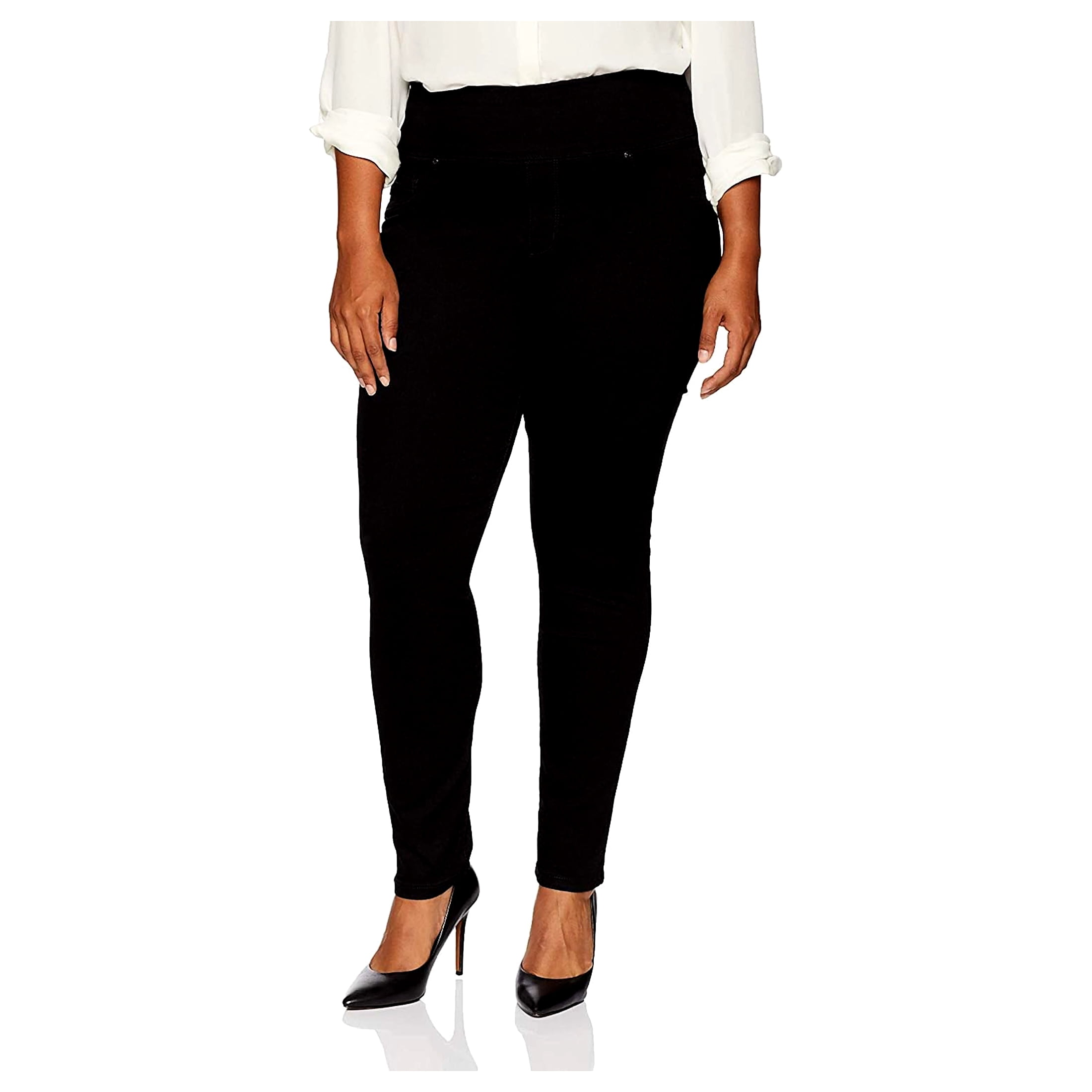 Lee Women's Plus Size Sculpting Slim Fit Skinny Pull On Jean