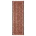 thumbnail image 2 of Casavani Handblock Printed Cotton Farmhouse Living Room Area Rug Home Decor Kilim Rug, Brown 12x15 feet, 2 of 7