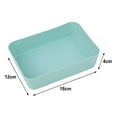 thumbnail image 2 of Drawer Partition Storage Box Kitchen Tableware Cutlery Small Storage Box Home Organization Accessories 1pc Plastic, 2 of 11