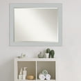 thumbnail image 4 of Amanti Art Beveled Wood Bathroom Wall Mirror - Shiplap White Frame Shiplap White Outer Size: 32 x 26 in, 4 of 5