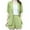 A-Green, variant on Jinhomg Business Sets for Women 2 Piece Summer Office Short Suits Dressy Casual Notched Lapel One Button Blazer Jacket with Dress Shorts Green M