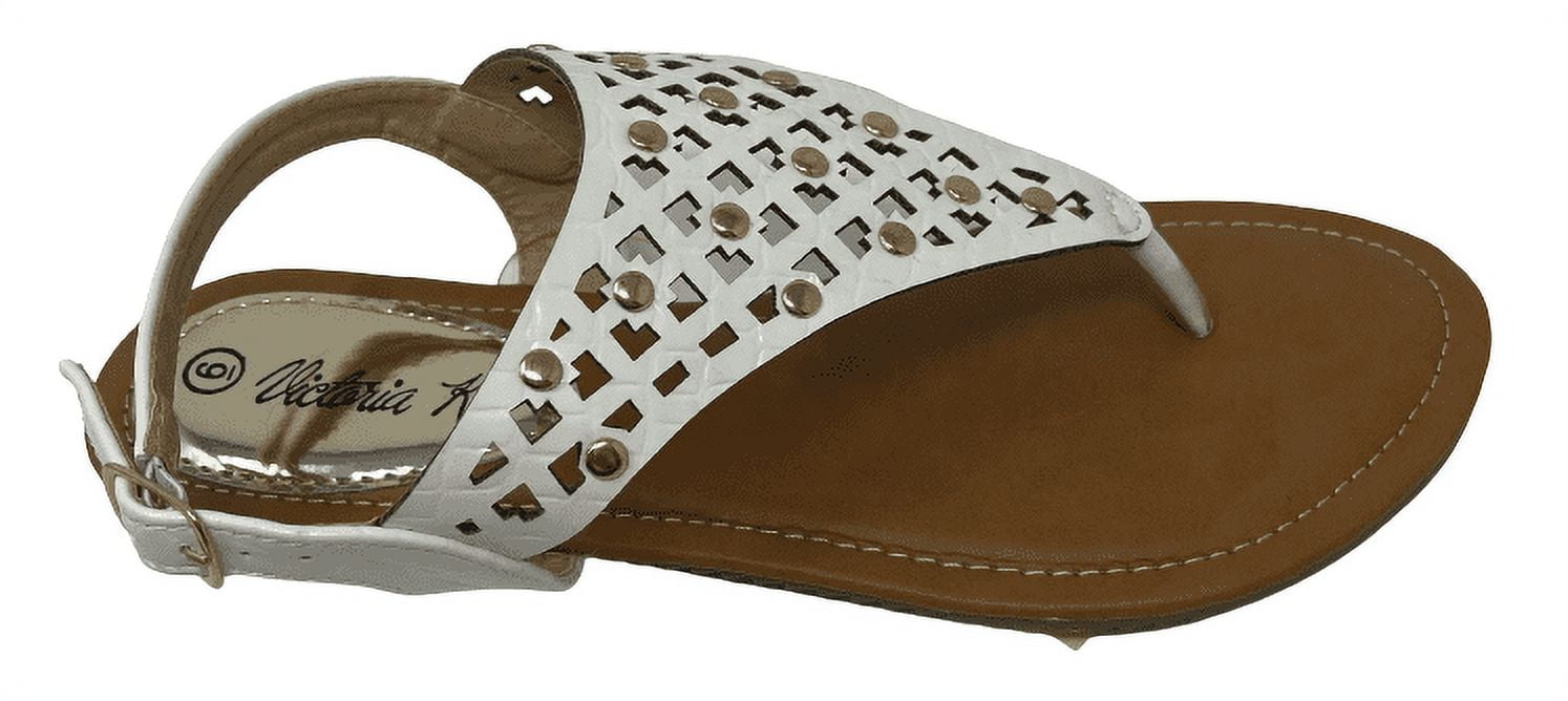 Women Fashion Victoria K Thong Sandals, Everyday Sandals, Vacation/Summer Sandals,5 colors size 6-10