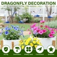 thumbnail image 3 of Grusce 50PCS 3D Dragonfly Garden Decor Dragon Fly Garden Stakes Dragonflies Garden Ornaments Patio Decoration Dragonfly Stakes with Sticks, 3 of 11