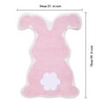 thumbnail image 7 of Herrnalise Easter Bathroom Rugs, Blue Bunny Easter Rug, Water Absorbent & Non-Slip Rabbit Bath Mat, Spring Easter Decorations for Bathroom, Living Room, Indoor & Outdoor, 7 of 7
